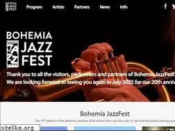Sites similar to bohemiajazzfest.com