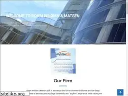 Sites similar to bohmwildish.com