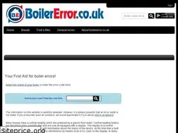 Sites similar to boilererror.co.uk