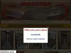 Sites similar to bois-exotique.com