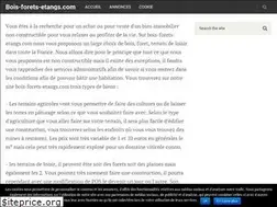 Sites similar to bois-forets-etangs.com