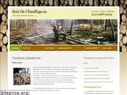Sites similar to boisdechauffage.ca