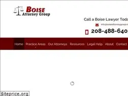 Sites similar to boiseattorneygroup.com