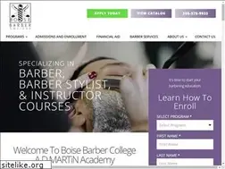 Sites similar to boisebarbercollege.com