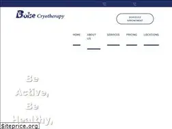 Sites similar to boisecryotherapy.com