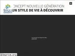Sites similar to boisedelachaudiere.com
