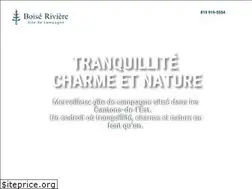 Sites similar to boiseriviere.com