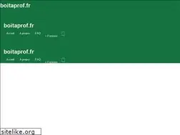 Sites similar to boitaprof.fr