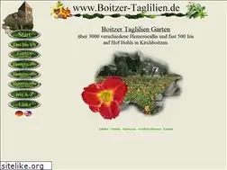 Sites similar to boitzer-taglilien.de