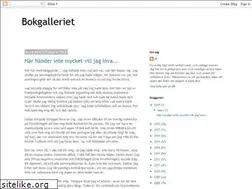 Sites similar to bokgalleriet.blogspot.com