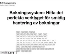 Sites similar to bokningssystem.org
