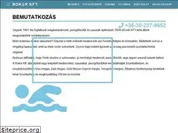 Sites similar to bokorkft.hu