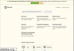 Sites similar to boksok.no