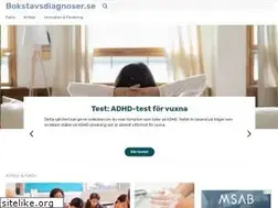 Sites similar to bokstavsdiagnoser.se