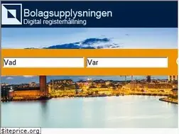 Sites similar to bolagsupplysningen.se