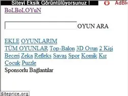 Sites similar to bolboloyun.com