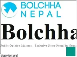 Sites similar to bolchhanepal.com