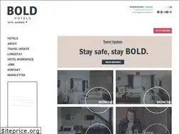Sites similar to bold-hotels.com