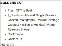 Sites similar to bolderbeat.com