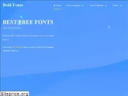 Sites similar to boldfonts.com