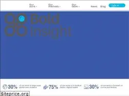 Sites similar to boldinsight.com