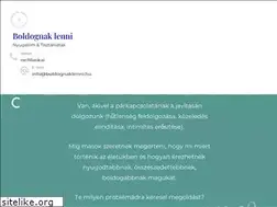 Sites similar to boldognaklenni.hu