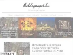 Sites similar to boldognapot.hu