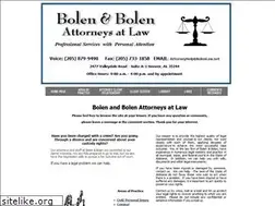 Sites similar to bolenlawoffice.com