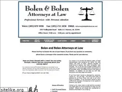 Sites similar to bolenlawoffice.net