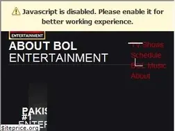 Sites similar to bolentertainment.com
