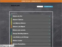 Sites similar to boleros.com