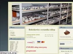 Sites similar to boleslawiec-sklep.pl