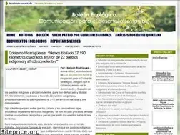 Sites similar to boletinecologico.org