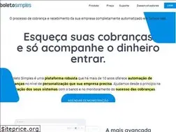 Sites similar to boletosimples.com.br
