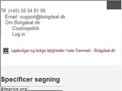 Sites similar to boligdeal.dk