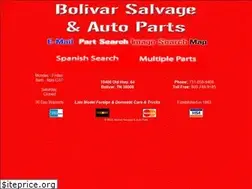 Sites similar to bolivarsalvage.com