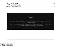 Sites similar to bolivia-excepcion.com