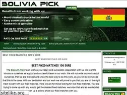 Sites similar to bolivia-pick.com