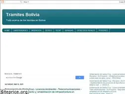Sites similar to bolivia-tramites.blogspot.com