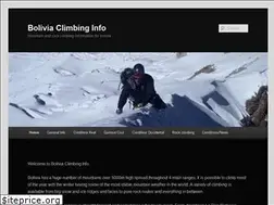 Sites similar to boliviaclimbinginfo.org