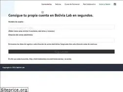Sites similar to bolivialab.com.bo