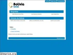 Sites similar to bolivialocal.net