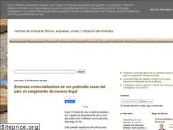 Sites similar to boliviaminera.blogspot.com