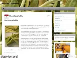 Sites similar to boliviancookbook.com