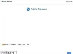 Sites similar to boliviatelefonos.com