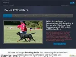 Sites similar to bollesrottweilers.com