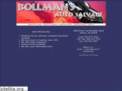 Sites similar to bollmansautosalvage.com