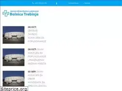Sites similar to bolnicatrebinje.com