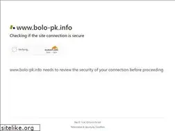 Sites similar to bolo-pk.info