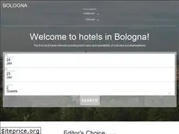 Sites similar to bolognahotels.org